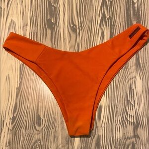 Blackbough Orange Bikini Set Cheeky Cut